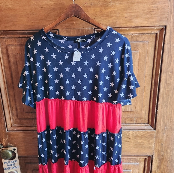 Nwt Womens heimish usa top - Picture 3 of 8